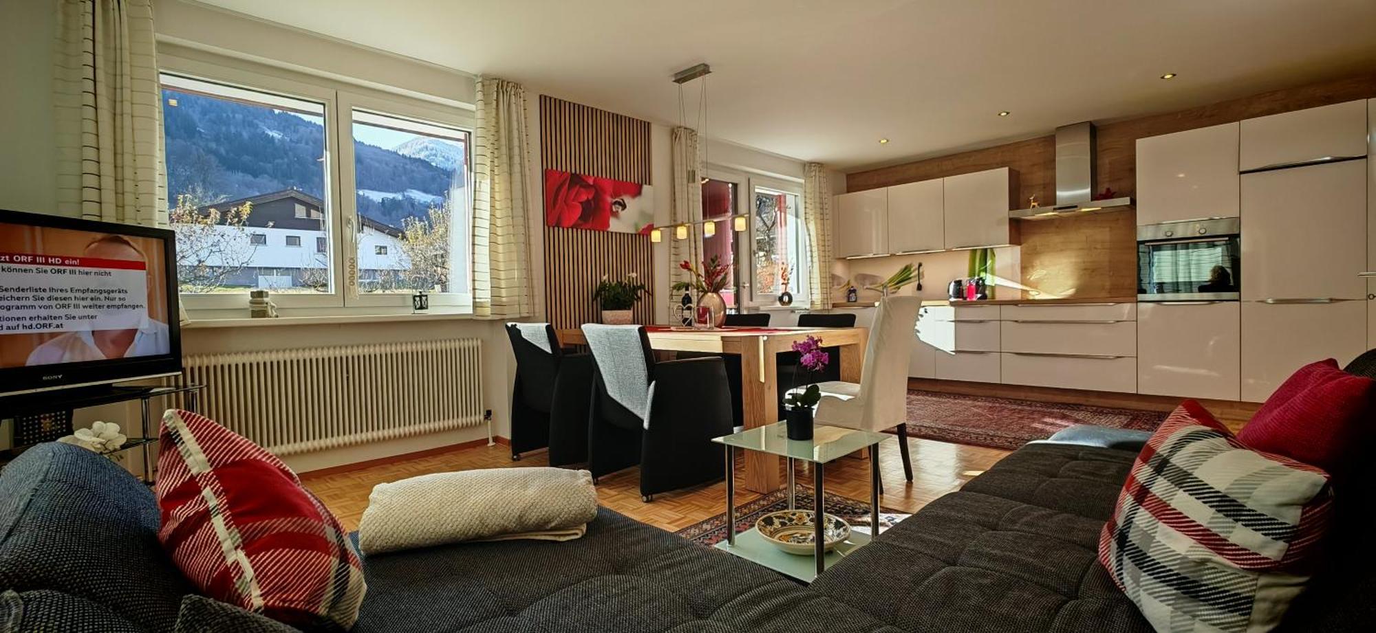 Ferienhaus Amann シュルンス エクステリア 写真